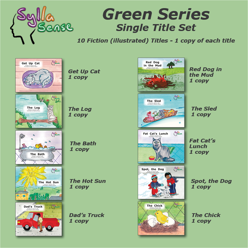 Green Series Fiction - Single Title Set