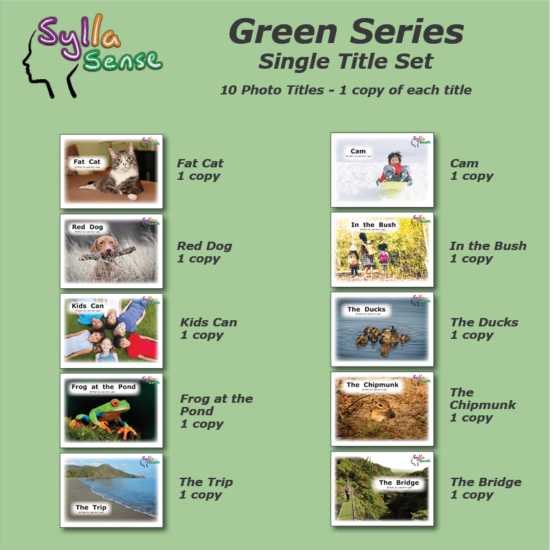 Green Series Photo - Single Title Set